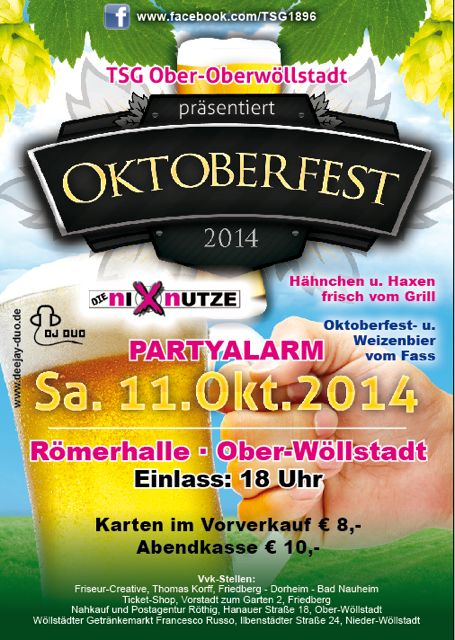 Oktoberfest2014 Flyer